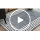 Tepih PEARL 51327F sivi - Okvir, Greek exclusive, strukturalni
